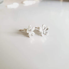 Load image into Gallery viewer, CONTACT US TO RECREATE THIS SOLD OUT STYLE Frangipani Stud Earrings - 925 Sterling Silver - FJD$ - Adorn Pacific - Earrings