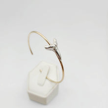 Load image into Gallery viewer, CONTACT US TO RECREATE THIS SOLD OUT STYLE Lemon Shark Tooth Cuff - 925 Sterling Silver & 14k Gold Fill FJD$ - Adorn Pacific - Bracelets