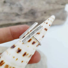 Load image into Gallery viewer, CONTACT US TO RECREATE THIS SOLD OUT STYLE Woven Mat Pasifika Ring - 925 Sterling Silver FJD$ - Adorn Pacific - Rings