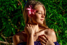 Load image into Gallery viewer, Frangipani Bua Set - 925 Sterling Silver or 18k Gold Vemeil FJD$ - Adorn Pacific - All Products