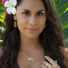 Load image into Gallery viewer, Frangipani Bua Set - 925 Sterling Silver or 18k Gold Vemeil FJD$ - Adorn Pacific - All Products