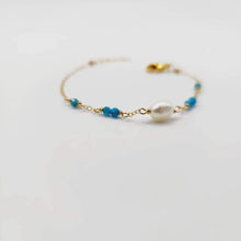 Load image into Gallery viewer, MADE TO ORDER Glass Bead & Freshwater Pearl Bracelet - 14k Gold Fill FJD$ - Adorn Pacific - Bracelets