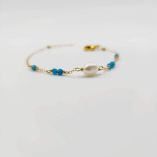 Load image into Gallery viewer, MADE TO ORDER Glass Bead & Freshwater Pearl Bracelet - 14k Gold Fill FJD$ - Adorn Pacific - Bracelets