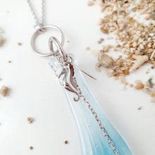 Load image into Gallery viewer, CONTACT US TO RECREATE THIS SOLD OUT STYLE Adorn Pacific x Hot Glass Droplet Seahorse Necklace - FJD$ - Adorn Pacific - Necklaces