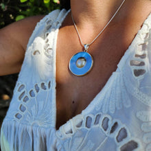 Load image into Gallery viewer, READY TO SHIP Bezel set Mabe Pearl Necklace - 925 Sterling Silver FJD$ - Adorn Pacific - All Products