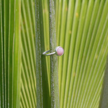 Load image into Gallery viewer, READY TO SHIP - Bezel Set Precious Stone Ring - Pink Opal - 925 Sterling Silver FJD$ - Adorn Pacific - Rings