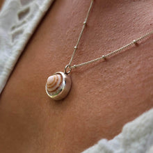 Load image into Gallery viewer, CONTACT US TO RECREATE THIS SOLD OUT STYLE Bezel Set Shell Necklace - 925 Sterling Silver FJD$ - Adorn Pacific - All Products