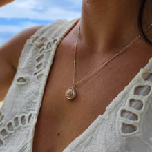 Load image into Gallery viewer, CONTACT US TO RECREATE THIS SOLD OUT STYLE Bezel Set Shell Necklace - 925 Sterling Silver FJD$ - Adorn Pacific - All Products