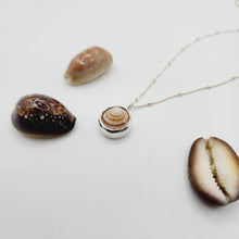 Load image into Gallery viewer, CONTACT US TO RECREATE THIS SOLD OUT STYLE Bezel Set Shell Necklace - 925 Sterling Silver FJD$ - Adorn Pacific - All Products