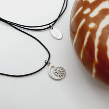 Load image into Gallery viewer, READY TO SHIP - Charm Necklace - 925 Sterling Silver & Nylon FJD$ - Adorn Pacific - Necklaces