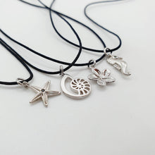Load image into Gallery viewer, READY TO SHIP - Charm Necklace - 925 Sterling Silver & Nylon FJD$ - Adorn Pacific - Necklaces