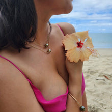 Load image into Gallery viewer, READY TO SHIP Civa Fiji Pearl Gold Necklace in 14k Gold Fill -FJD$ - Adorn Pacific - All Products