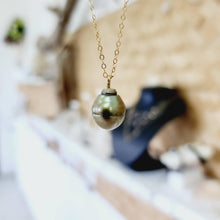 Load image into Gallery viewer, READY TO SHIP Civa Fiji Saltwater Pearl Necklace - 14k Gold Fill FJD$ - Adorn Pacific - All Products