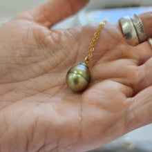 Load image into Gallery viewer, READY TO SHIP Civa Fiji Saltwater Pearl Necklace - 14k Gold Fill FJD$ - Adorn Pacific - All Products