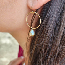 Load image into Gallery viewer, READY TO SHIP - Civa Fiji Saltwater Pearl Necklace and Earring Set - 14k Gold Fill FJD$ - Adorn Pacific - Jewelry Sets