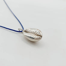 Load image into Gallery viewer, READY TO SHIP - Cowrie Shell Necklace - 925 Sterling Silver & Nylon FJD$ - Adorn Pacific - Necklaces