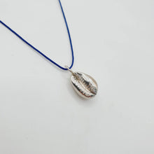 Load image into Gallery viewer, READY TO SHIP - Cowrie Shell Necklace - 925 Sterling Silver & Nylon FJD$ - Adorn Pacific - Necklaces