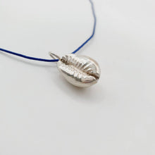 Load image into Gallery viewer, READY TO SHIP - Cowrie Shell Necklace - 925 Sterling Silver & Nylon FJD$ - Adorn Pacific - Necklaces