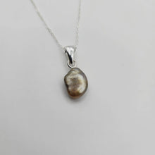 Load image into Gallery viewer, READY TO SHIP Fiji Baroque Saltwater Pearl Necklace - 925 Sterling Silver FJD$ - Adorn Pacific - All Products