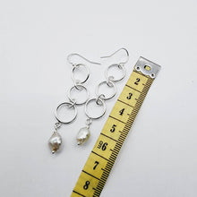 Load image into Gallery viewer, READY TO SHIP - Fiji Keshi Pearl Drop Earrings - 925 Sterling Silver FJD$ - Adorn Pacific - Earrings