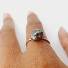 Load image into Gallery viewer, READY TO SHIP - Fiji Keshi Pearl Ring - 14k Gold Fill FJD$ - Adorn Pacific - Rings