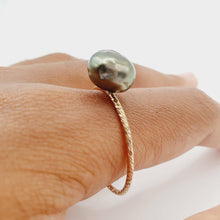 Load image into Gallery viewer, READY TO SHIP - Fiji Keshi Pearl Ring - 14k Gold Fill FJD$ - Adorn Pacific - Rings