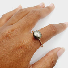 Load image into Gallery viewer, READY TO SHIP - Fiji Keshi Pearl Ring - 14k Gold Fill FJD$ - Adorn Pacific - Rings