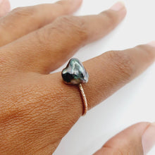 Load image into Gallery viewer, READY TO SHIP - Fiji Keshi Pearl Ring - 14k Gold Fill FJD$ - Adorn Pacific - Rings