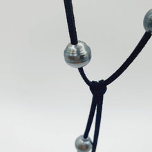 Load image into Gallery viewer, READY TO SHIP Fiji Saltwater Pearl Faux Suede Leather Necklace - FJD$ - Adorn Pacific - All Products