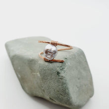 Load image into Gallery viewer, READY TO SHIP - Fiji Saltwater Pearl Ring - 14k Rose Gold Fill FJD$ - Adorn Pacific - Rings