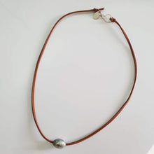 Load image into Gallery viewer, READY TO SHIP Fiji Saltwater Faux Suede Leather Necklace - FJD$ - Adorn Pacific - All Products