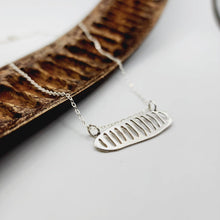 Load image into Gallery viewer, READY TO SHIP Flametree Seedpod Necklace - 925 Sterling Silver FJD$ - Adorn Pacific - All Products