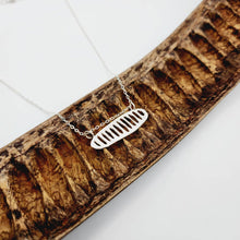 Load image into Gallery viewer, READY TO SHIP Flametree Seedpod Necklace - 925 Sterling Silver FJD$ - Adorn Pacific - All Products