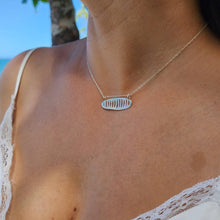 Load image into Gallery viewer, READY TO SHIP Flametree Seedpod Necklace - 925 Sterling Silver FJD$ - Adorn Pacific - All Products