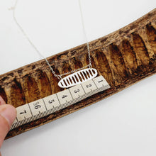 Load image into Gallery viewer, READY TO SHIP Flametree Seedpod Necklace - 925 Sterling Silver FJD$ - Adorn Pacific - All Products