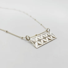 Load image into Gallery viewer, CONTACT US TO RECREATE THIS SOLD OUT STYLE Frangipani Bua Bar Necklace - 925 Sterling Silver FJD$ - Adorn Pacific - Necklaces