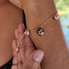 Load image into Gallery viewer, READY TO SHIP Freshwater & Saltwater Pearl Bracelet in 14k Gold Fill - FJD$ - Adorn Pacific - All Products