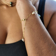 Load image into Gallery viewer, READY TO SHIP Freshwater & Saltwater Pearl Bracelet in 14k Gold Fill - FJD$ - Adorn Pacific - All Products
