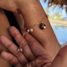 Load image into Gallery viewer, READY TO SHIP Freshwater & Saltwater Pearl Bracelet in 14k Gold Fill - FJD$ - Adorn Pacific - All Products