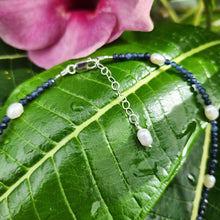 Load image into Gallery viewer, READY TO SHIP Freshwater Pearl & Faceted Glass Bead Choker Necklace - 925 Sterling Silver FJD$ - Adorn Pacific - Necklaces