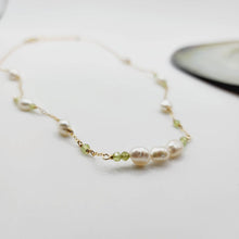 Load image into Gallery viewer, CONTACT US TO RECREATE THIS SOLD OUT STYLE Freshwater Pearl & Faceted Glass Beads Necklace in 14k Gold Fill - FJD$ - Adorn Pacific - All Products