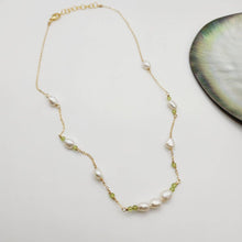 Load image into Gallery viewer, CONTACT US TO RECREATE THIS SOLD OUT STYLE Freshwater Pearl & Faceted Glass Beads Necklace in 14k Gold Fill - FJD$ - Adorn Pacific - All Products