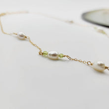 Load image into Gallery viewer, CONTACT US TO RECREATE THIS SOLD OUT STYLE Freshwater Pearl & Faceted Glass Beads Necklace in 14k Gold Fill - FJD$ - Adorn Pacific - All Products