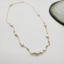 Load image into Gallery viewer, CONTACT US TO RECREATE THIS SOLD OUT STYLE Freshwater Pearl & Faceted Glass Beads Necklace in 14k Gold Fill - FJD$ - Adorn Pacific - All Products