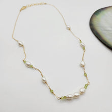 Load image into Gallery viewer, CONTACT US TO RECREATE THIS SOLD OUT STYLE Freshwater Pearl & Faceted Glass Beads Necklace in 14k Gold Fill - FJD$ - Adorn Pacific - All Products