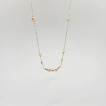 Load image into Gallery viewer, READY TO SHIP Freshwater Pearl & Labradorite Faceted Beads Necklace and Earrings Set in 14k Gold Fill - FJD$ - Adorn Pacific - All Products