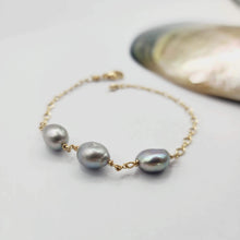 Load image into Gallery viewer, READY TO SHIP Freshwater Pearl Bracelet - 14k Gold Fill FJD$ - Adorn Pacific - All Products
