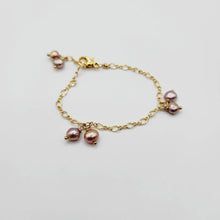 Load image into Gallery viewer, READY TO SHIP Freshwater Pearl Bracelet in 14k Gold Fill - FJD$ - Adorn Pacific - All Products