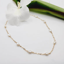 Load image into Gallery viewer, CONTACT US TO RECREATE THIS SOLD OUT STYLE Freshwater Pearl Necklace - 14k Gold Fill FJD$ - Adorn Pacific - Necklaces