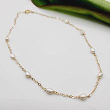 Load image into Gallery viewer, CONTACT US TO RECREATE THIS SOLD OUT STYLE Freshwater Pearl Necklace - 14k Gold Fill FJD$ - Adorn Pacific - Necklaces